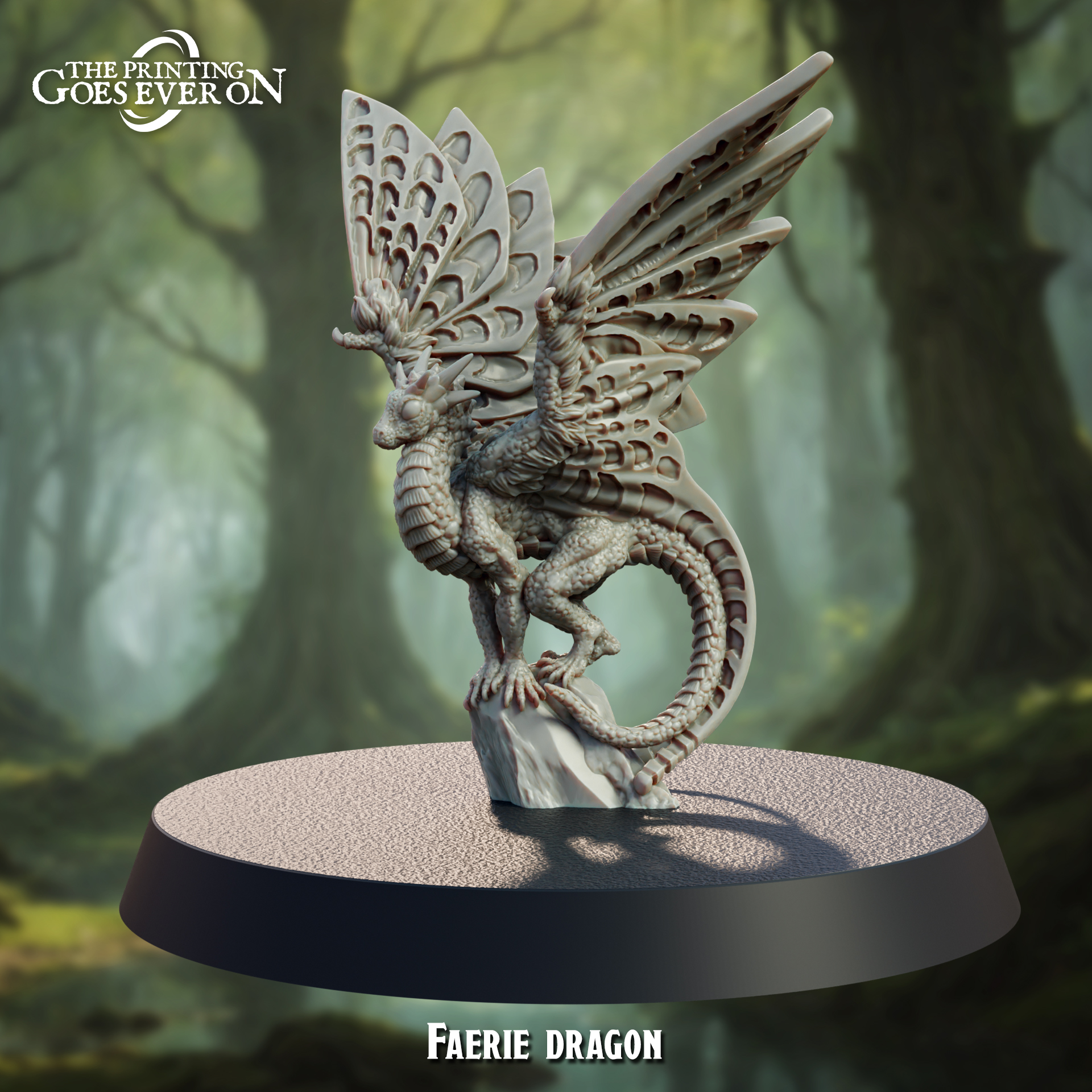 Faerie Dragon - Presupported